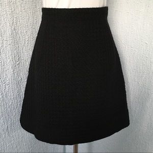 Dolce & Gabbana Wool Textured Mini Skirt